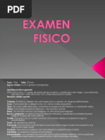 Examen Fisico