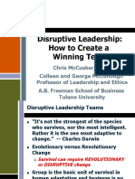 Disruptive Leadership