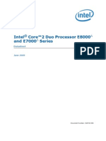 Datasheet Intel Core 2 Duo