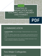 Chapter 35 Communication in Children - Pilliteri 