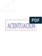 Acentuación