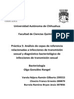 Reporte 5 ÁNALISIS DE CEPAS DE REFERENCIA REALCIONADAS A INFECCIONES DEL TRACTO GENITAL Y DIAGNÓSTICO DE NFECCIONES DE TRANSMISIÓN SEXUAL