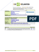 Lenovo g470 Datasheet