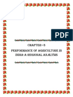 Chapter-3 Performance of Agriculture in India-A Regional An Lysis