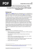 To Include Services As Part of Super ESPC Detailed Energy Survey