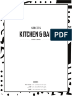 Kitchen & Bar: Streets