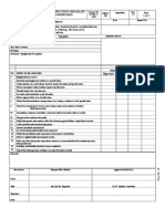 1E-Motors Inspection Checklist