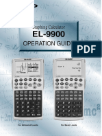 Operation Guide: Graphing Calculator