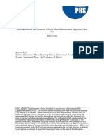 The Maharashtra Self-Financed Schools (Establishment and Regulation) Act, 2012