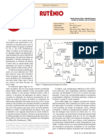 Rutênio: Figura 1: Diagrama para Extração Do Rutênio