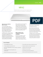 Dual-Band 802.11ac Wave 2 Access Point With Separate Radios Dedicated To Security, RF Management, and Bluetooth