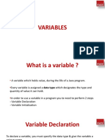 Variables