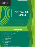 Presentación - Matriz de Rumelt 2