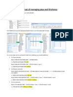 New Method of Managing Pipe Wall Thickness