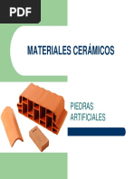 Materiales Cerámicos Piedras Artificiales