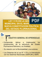 La Ley 1178 Gestion Municipal Final