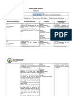 PLANIFICACIÓN MENSUAL 2019 A. Visuales