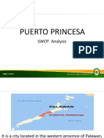 Puerto Princesa: SWOT Analysis