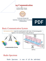 Analog Communication: Gokaraju Rangaraju Institute of Engineering & Technology (Autonomous)