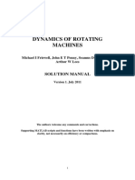 Dynamics of Rotating Machines: Solution Manual