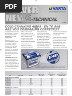 Varta Technical News Flyer June 09