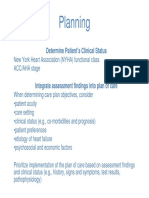 Planning: Determine Patient's Clinical Status