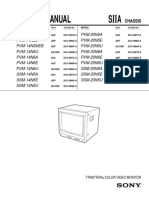 Sony PVM Manual