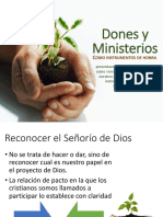 Dones y Ministerios Mayordomía