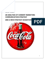 Coca-Cola: An Analysis of Current Marketing Communication Strategy and A New Strategy Suggetion