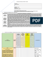 Planificacion Anual de 3º Matemática