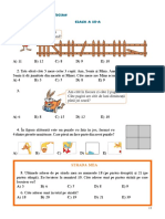  Subiecte Canguras Matematician 2013 Clasa III