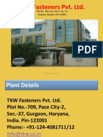 TKW Fasteners Profile