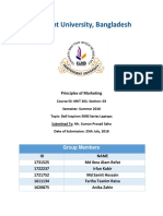 Independent University, Bangladesh: Principles of Marketing