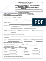 Solicitud de Concesión de Aguas Superficiales PDF