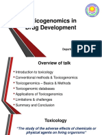 Toxicogemics in Drug Development