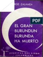 Zalamea, Jorge - El Gran Burundún Burundá Ha Muerto (Novelas de La Violencia) PDF