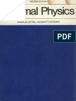 Thermal Physics by CHARLES KITTEL and HE PDF