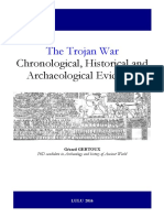 The Trojan War Chronological Historical