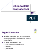 Introduction To 8085 Microprocessor - Dr.P.Yogesh