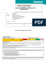 Internal Audit Report - ST Pauls CE Primary School N11