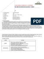 Programación Anual de 3º Grado-Ramon Castilla - Ascope