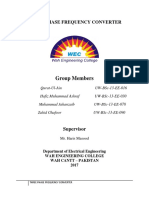 Three Phase Frequency Converter PDF