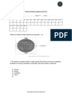 Prueba Nivelación Septimos Años 2019