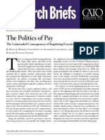 The Politics of Pay: The Unintended Consequences of Regulating Executive Compensation