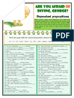 Dependent Prepositions