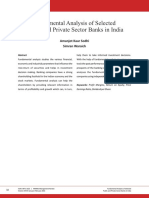 Fundamental Analysis of Selected Public and Private Sector Banks in India PDF