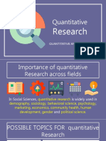 Quantitative Research