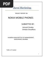 Rural Marketing: Nokia Mobile Phones