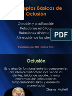 Conceptos Basicos de Oclusion