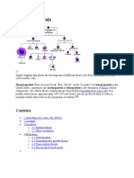 Haematopoiesis: Haematopoiesis (from Ancient Greek: αἷμα, "blood"; ποιεῖν "to make") (or hematopoiesis in the